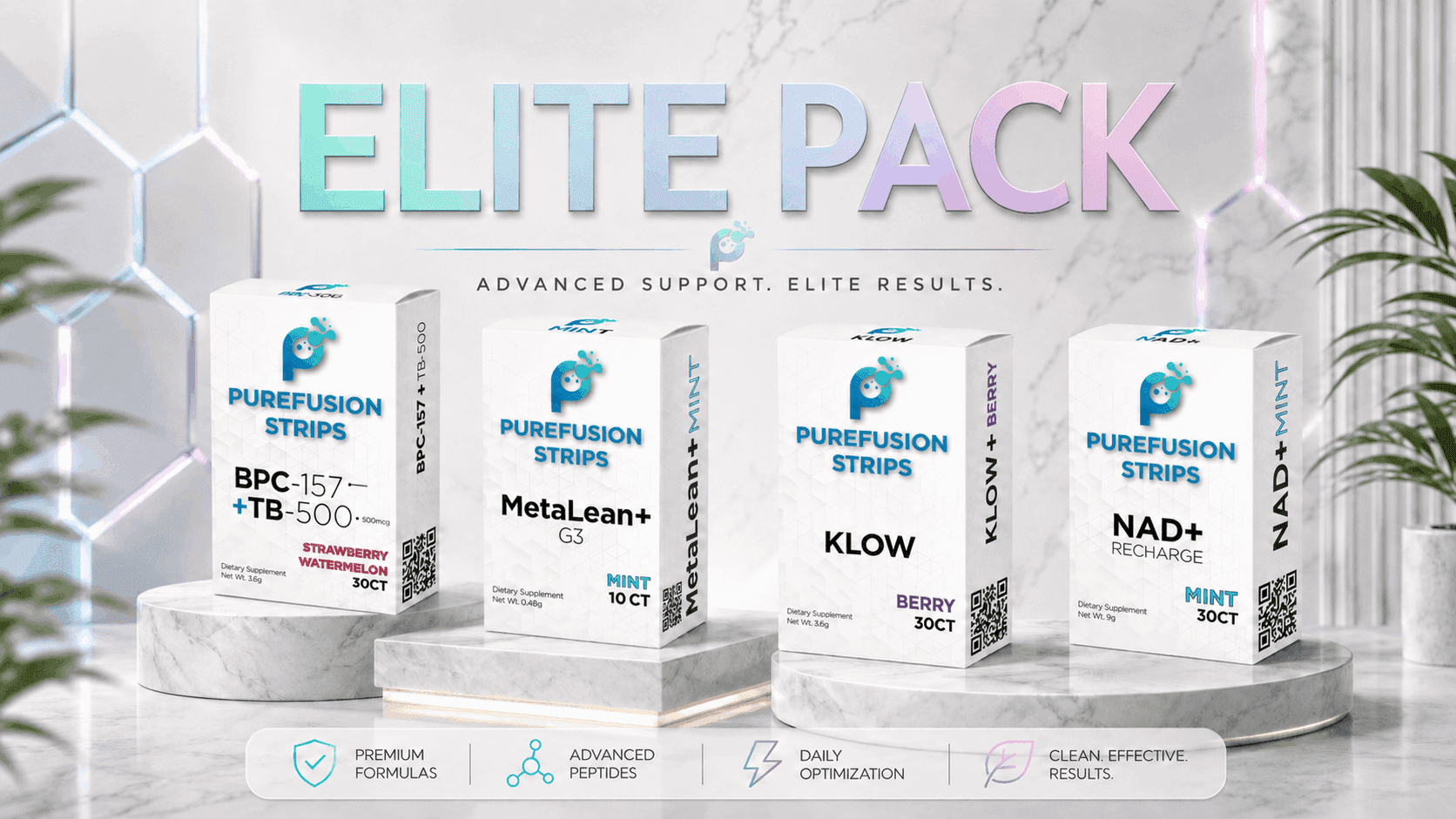 XO Pure PureFusion sublingual strips